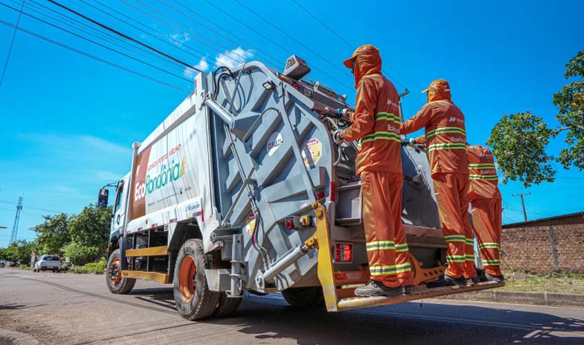 Veja roteiro da coleta de lixo