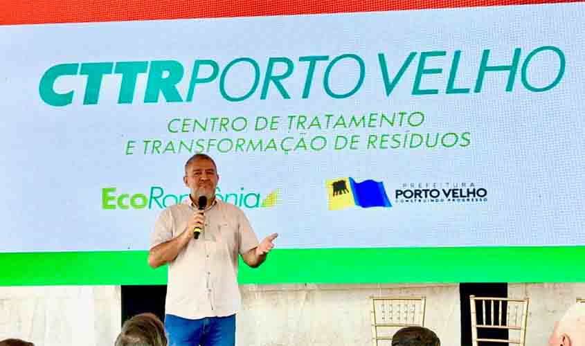 Vereador Everaldo Fogaça participa do lançamento do CTTR Porto Velho da Eco Rondônia