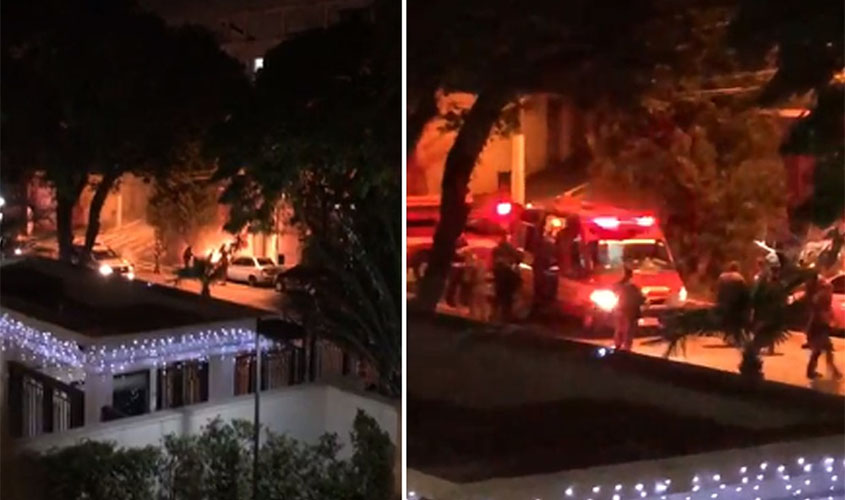 Morador de rua é atacado enquanto dormia e sofre queimaduras