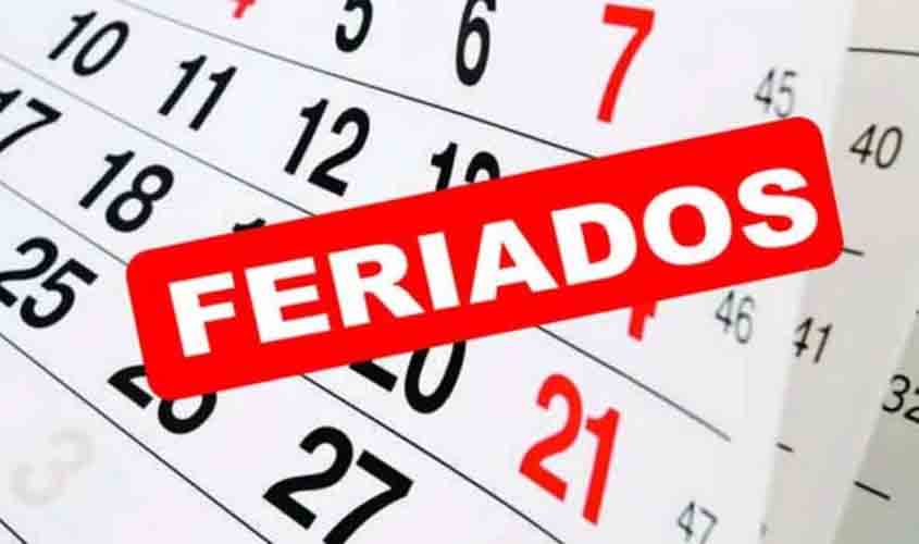 POBRES COMO SOMOS, NÃO PRECISAMOS DE TANTOS FERIADOS