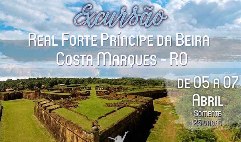 Excursão ao Real Forte Príncipe da Beira em Costa Marques