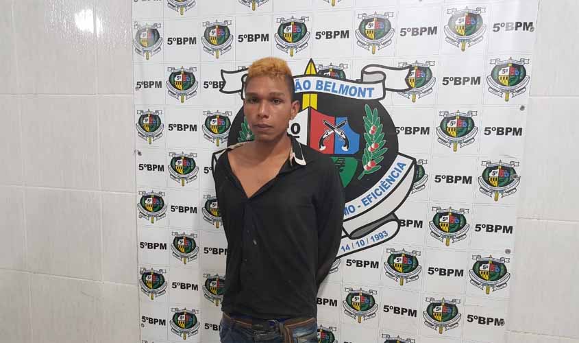 Polícia prende suspeito de tentar furtar residência