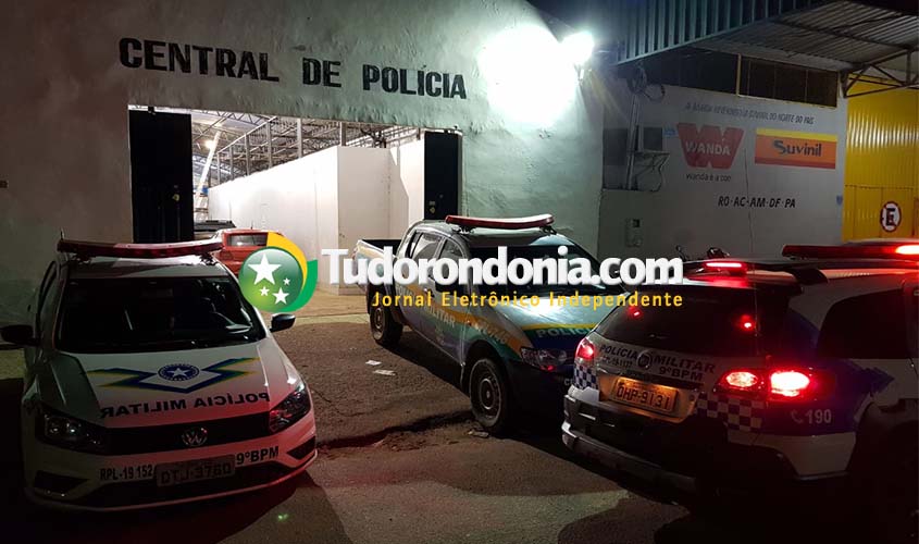 Polícia prende homem embriagado que causou destruição em residência e agrediu familiares