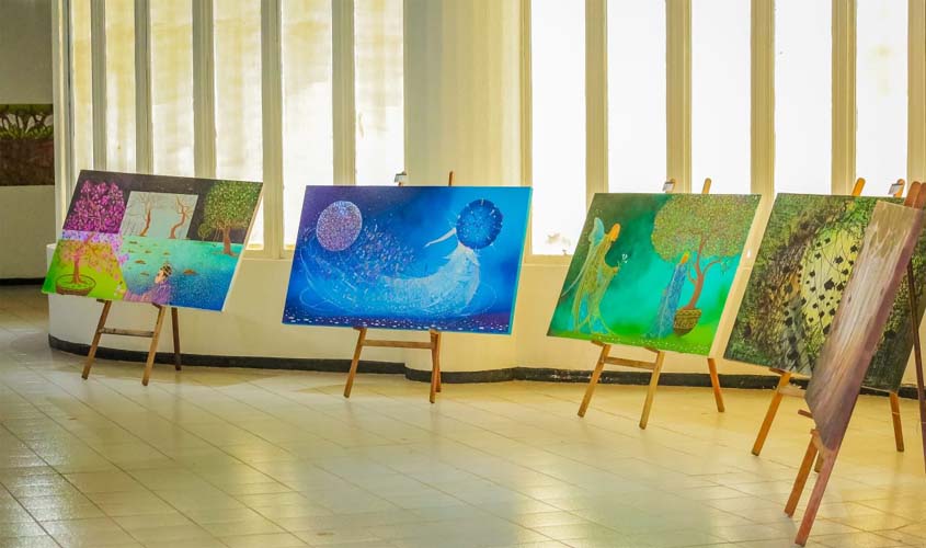 Exposições de artes visuais, artesanato e oficinas são atrações de fevereiro na Casa da Cultura Ivan Marrocos