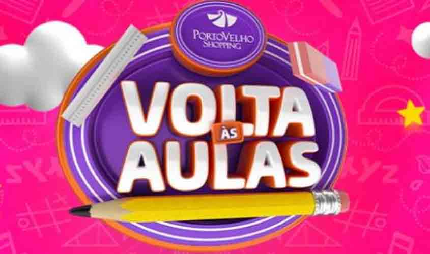 Últimos dias da campanha 'Volta às Aulas' no Porto Velho Shopping