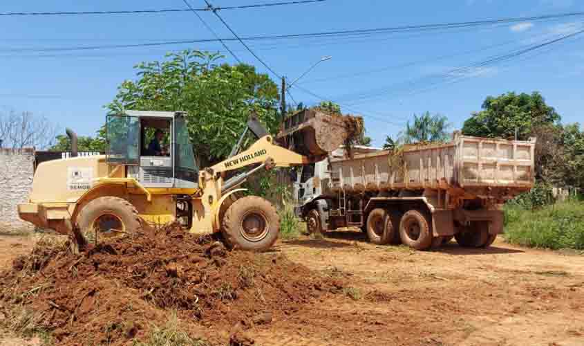 Prefeitura de Porto Velho avança com obras de melhorias no bairro Parque Amazônia