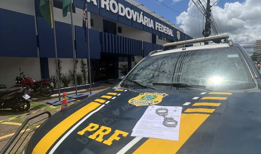 PRF em RO cumpre mandados de prisão na BR-364