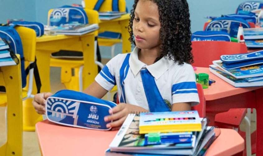 Aulas da rede municipal de Jaru começam dia 9