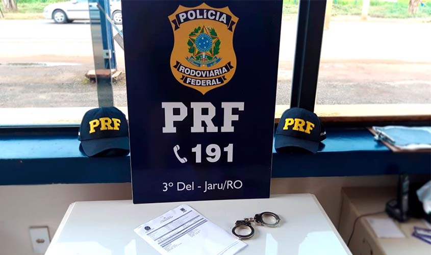PRF efetua três prisões em Rondônia