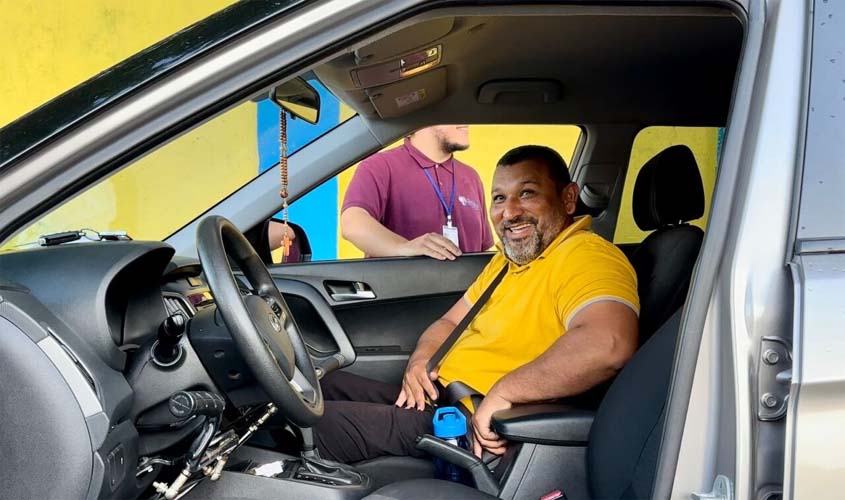 Detran RO participa da formação do primeiro instrutor de trânsito PCD do Brasil