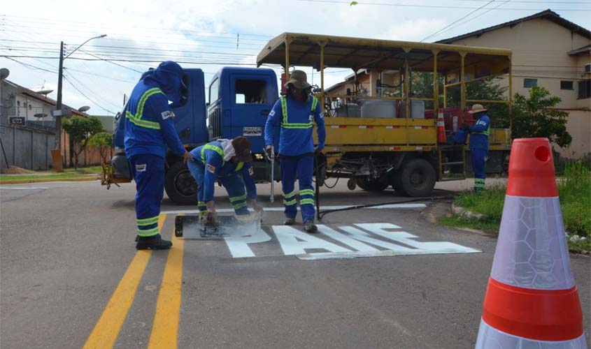 Vereador Márcio Pacele agradece prefeito por atender pedido de sinalização para o Bairro Lagoa