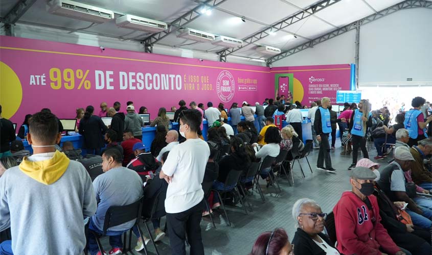 Mais de 600 mil rondonienses inadimplentes podem se beneficiar com o MegaFeirão Serasa e Desenrola