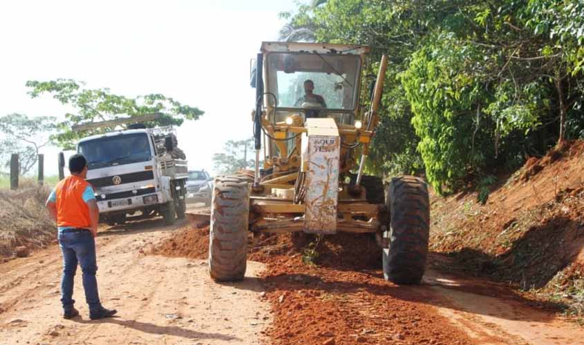 Departamento de Estradas e Rodagens inicia recuperação das estradas e rodovias estaduais
