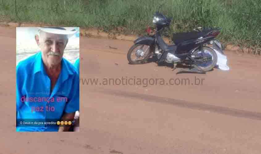 Buracos na pista causa acidente fatal na RO-133