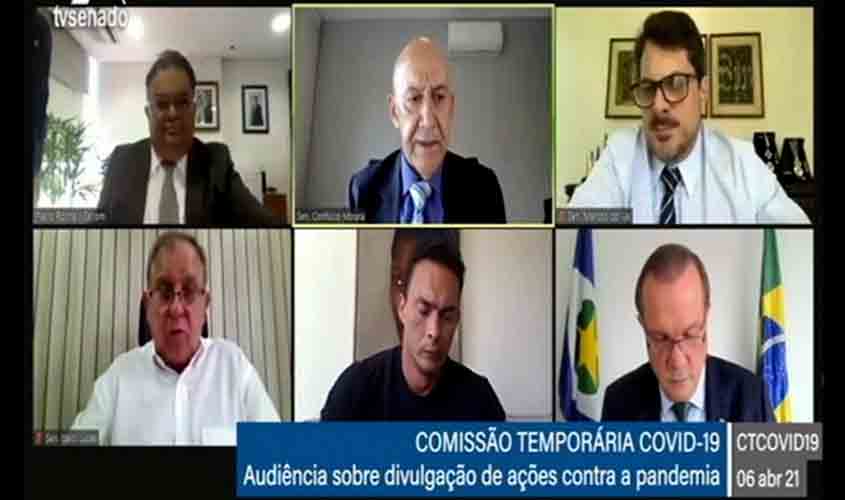 A situação da pandemia está fugindo do controle, afirma Confúcio Moura