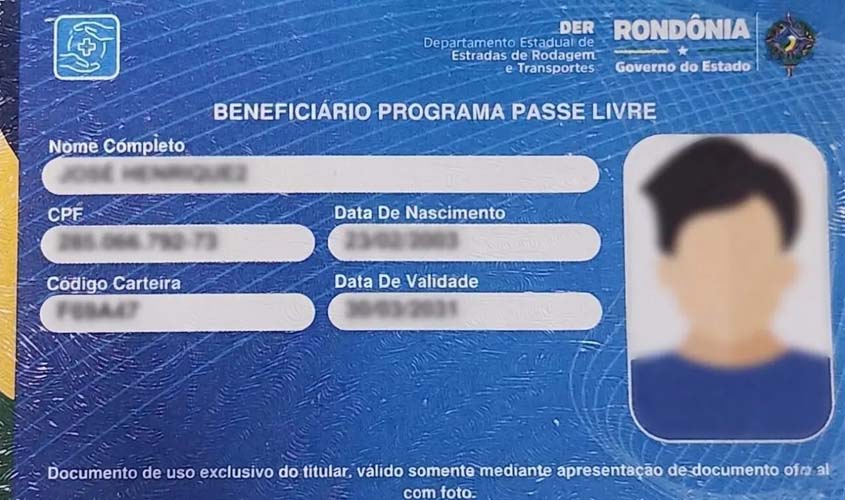 Passe Livre online amplia acesso e moderniza atendimento em RO