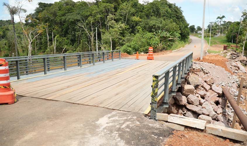 Ponte Bate Estaca entra na fase final de acabamento
