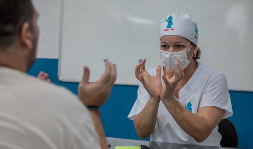 Porto Velho vacina comunidade surda no sábado (7)