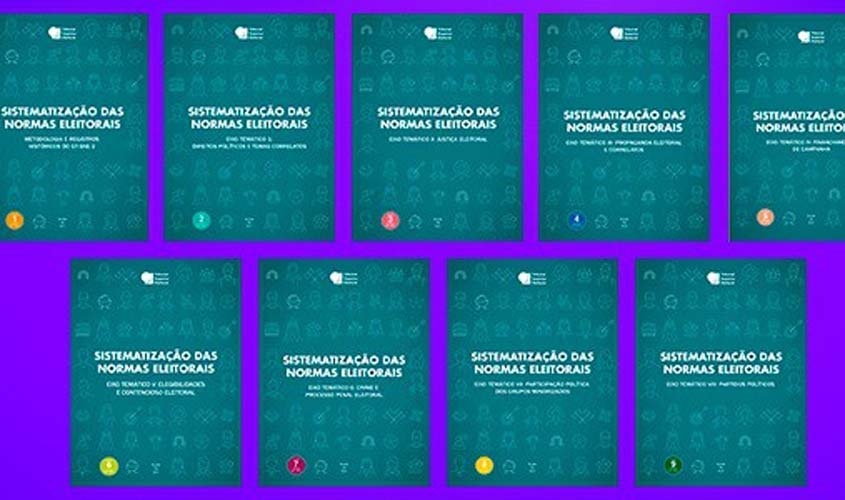 TSE facilita acesso à coletânea de artigos sobre a Sistematização das Normas Eleitorais