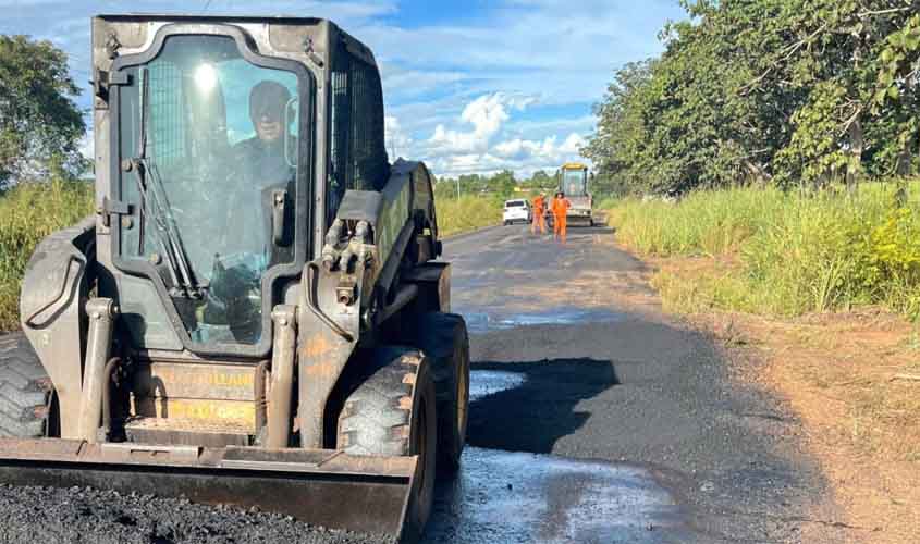 Governo de RO investe em usina de asfalto com tecnologia de ponta para recuperar estradas no Cone Sul