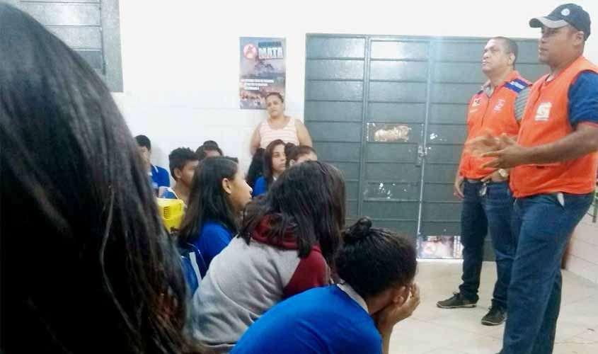 Defesa Civil realizou palestras educativas em alusão ao dia mundial do meio ambiente