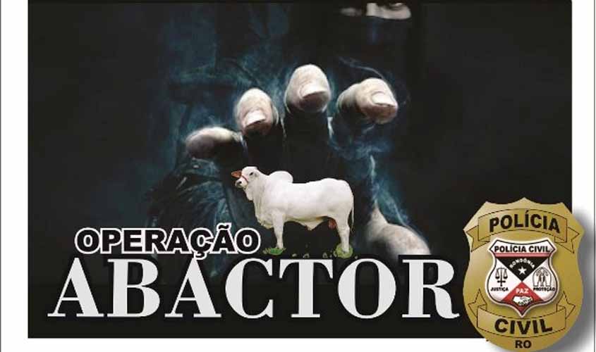 Polícia Civil deflagra operação “Abactor” na região de Machadinho do Oeste