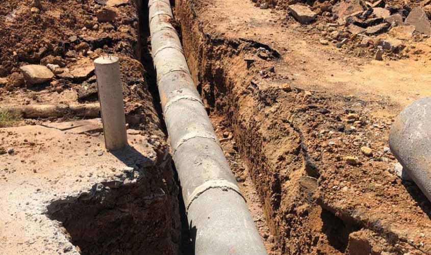 Ruas do bairro Nova Floresta recebem obras para melhor escoamento de águas da chuvas