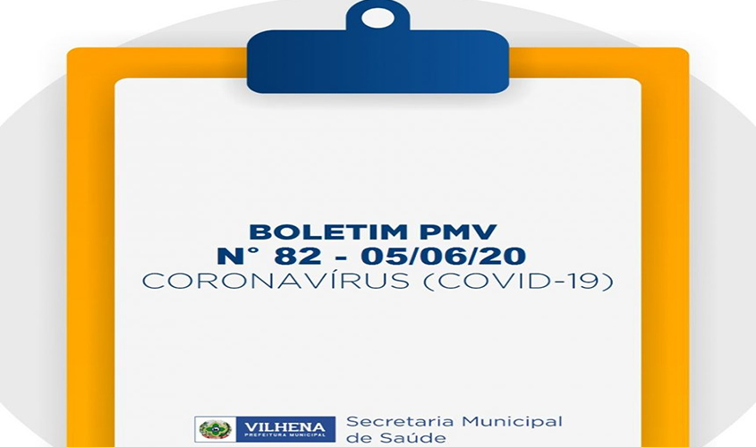 Boletim Nº 82 - casos de coronavírus 