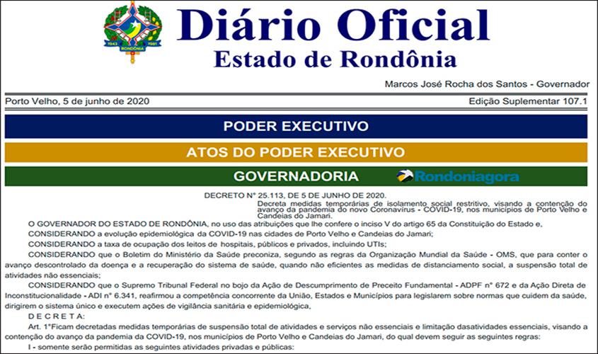 Para sair de casa todos precisam ter em mãos uma declaração assinada