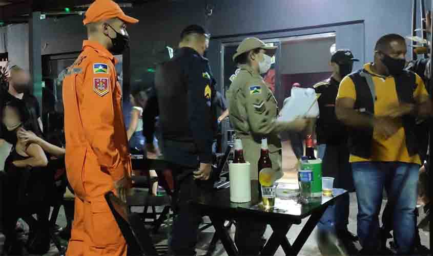 Na 19ª noite da “Operação Prevenção”, cumprimento de medidas de enfrentamento à pandemia é reforçado