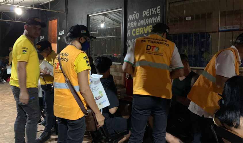 Detran Rondônia intensifica ação de educação de trânsito em festividade folclórica, em Porto Velho