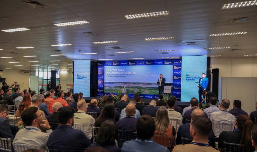 Hildon Chaves participa de solenidade que marca obras de reforma e ampliação do aeroporto de Porto Velho