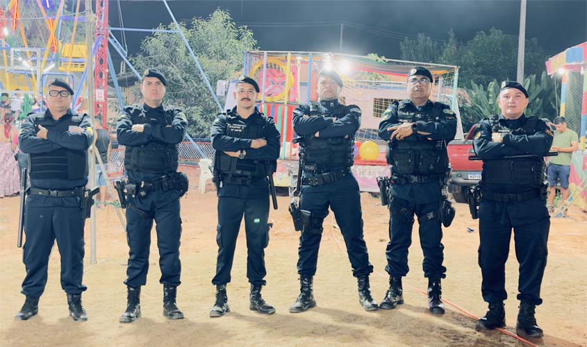 Arraial Flor do Cacto recebe reforço policial