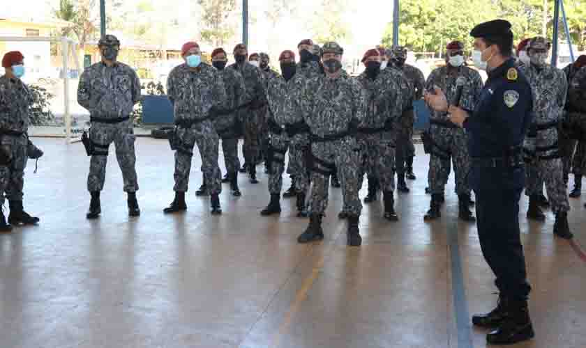 Polícia Militar realiza recepção e trata sobre emprego da Força Nacional em Rondônia