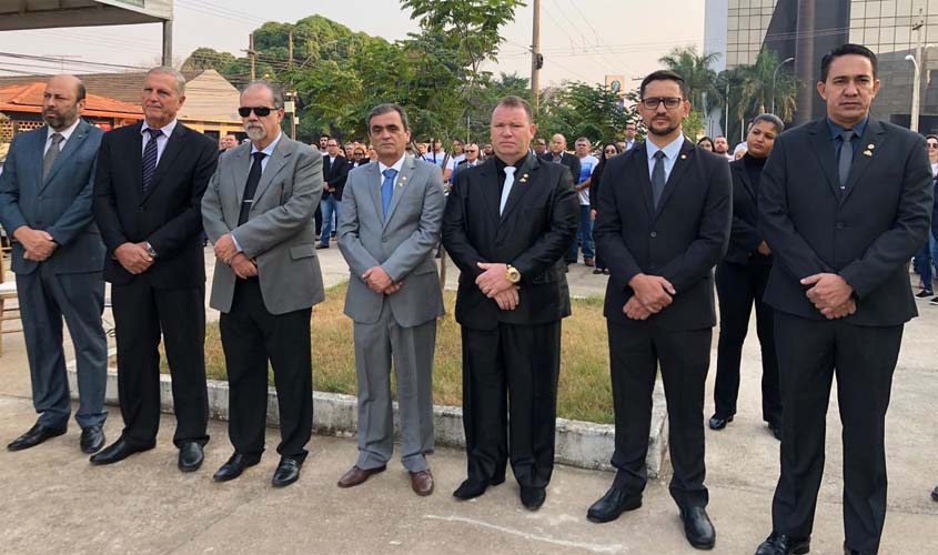 Presidente do TJRO participa das atividades em comemoração aos 36 anos da Constituição de Rondônia