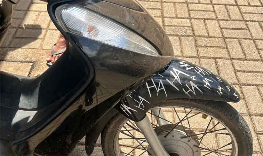 Motocicleta clonada e com motor adulterado é apreendida pelo BPTran na capital