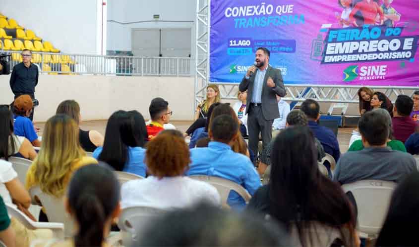 Semtel realiza alinhamento com empresários para o maior feirão de empregos da história de Porto Velho