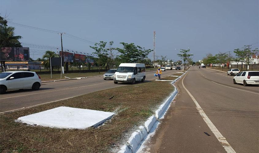 Prefeitura realiza limpeza de vias para desfile de 7 de Setembro