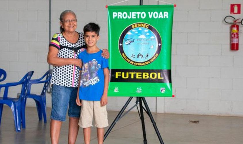 Mais de 200 crianças e adolescentes serão beneficiados com o Projeto Voar