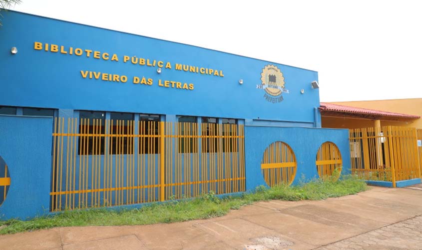 Biblioteca Municipal Viveiro das Letras terá nova identidade visual
