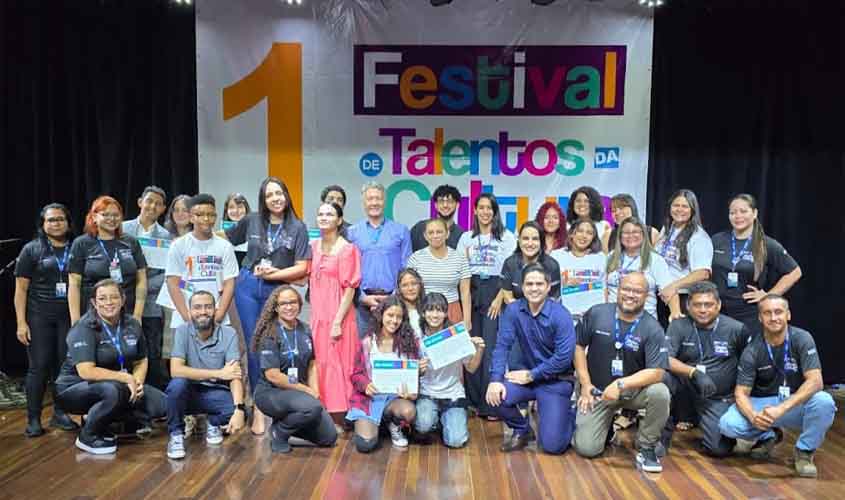Manifestações artísticas marcam o 1º Festival de Talentos da Cultura do SESI-RO