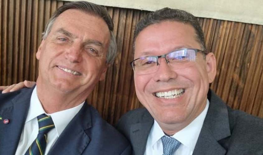 Governador Coronel Marcos Rocha se reúne com presidente Bolsonaro em Brasília