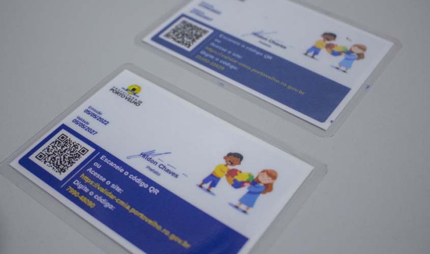 Porto Velho já emitiu mais de 600 unidades da Carteira Municipal de Identificação do Autista