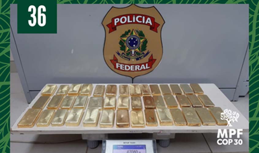 Garimpo ilegal: MPF condena réus por extração de ouro no AM