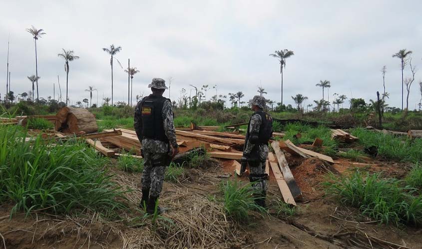 Força Nacional apoia ações de fiscalização em Itaituba