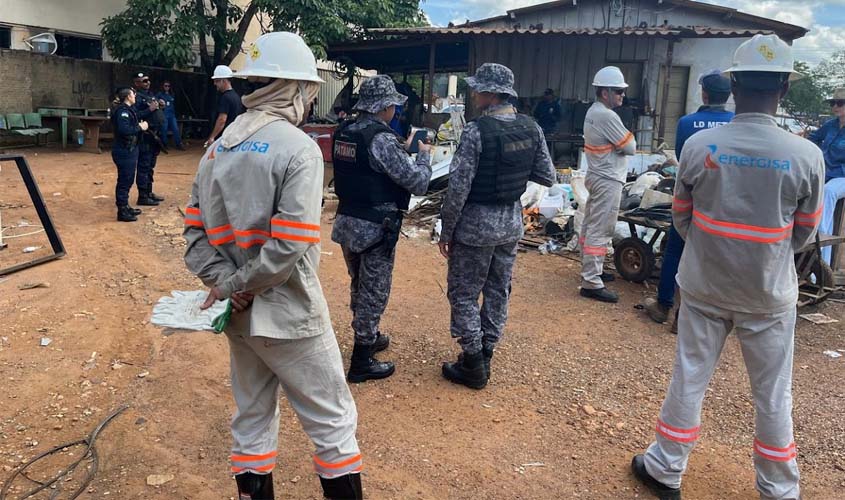 Ariquemes: mais de 1 km de fios furtados são apreendidos