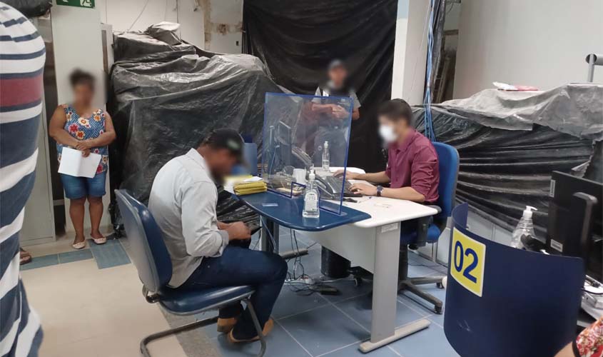 Obras tem criado cenários de guerra nas agências do BB em Rondônia