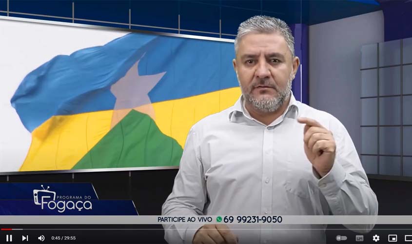 Programa do Fogaça edição 06 dezembro de 2022: Bombeiros Civil de Rondônia