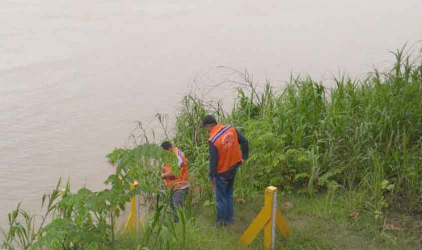 Equipes da Defesa Civil acompanham situação das comunidades do Baixo Madeira