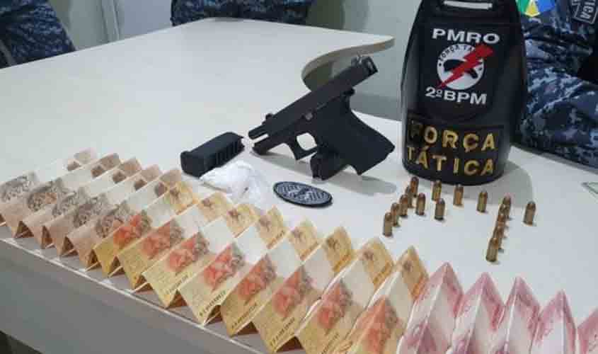 Polícia Militar desmantela comércios de entorpecentes em Ji-Paraná e Presidente Médici